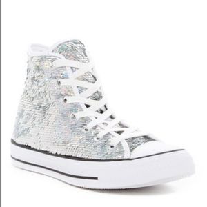 NEW Chuck Taylor All Star Sequin High Top Sneaker
